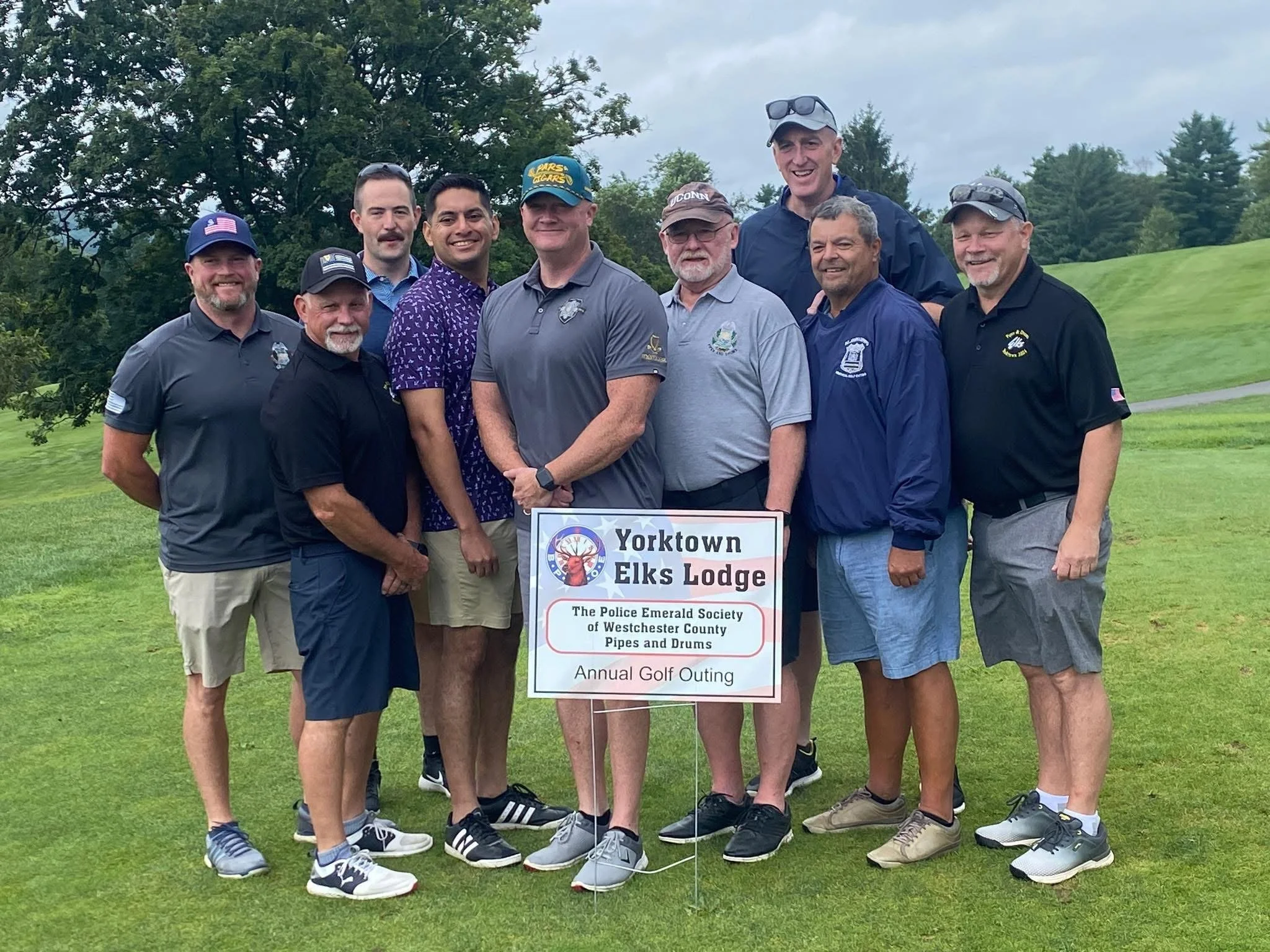 2025 Band Members supporting the Elks Lodge