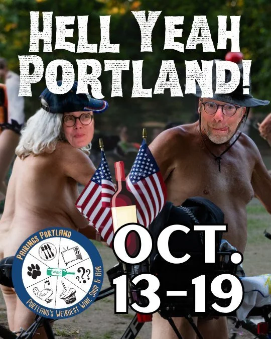 Just Added! 
Let's get together and celebrate the "Hellscape" that is Portland! Next week, Oct 13-19 and in anticpation of the next No Kings march on Sat. 11/18 we've decided to add a 5-wine flight paired to some of our favorite "most