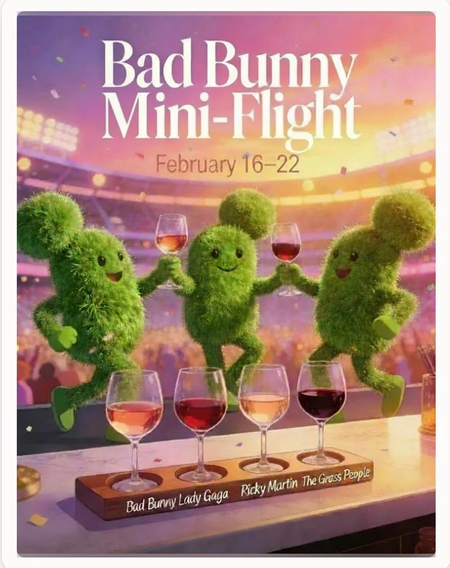 Feb 16-22, $30. Join us for a 4 wine mini-flight honoring Super Bowl Sunday&rsquo;s elegant reminder that diversity isn&rsquo;t just strength&mdash;it&rsquo;s the very heartbeat of culture, art, and humanity. Music crosses borders, love dismantles fe