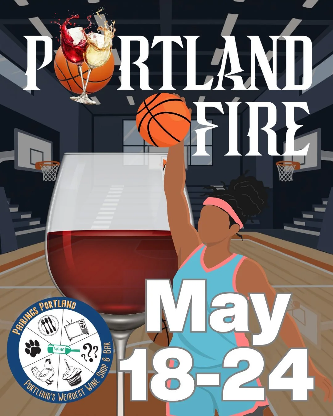 The Fire are a few weeks into their first season back and Portland is fully locked in. Whether you've already memorized the roster or you just walked past a Fire mural and felt something, you're our people.

Six wines paired to the team. May 18&ndash