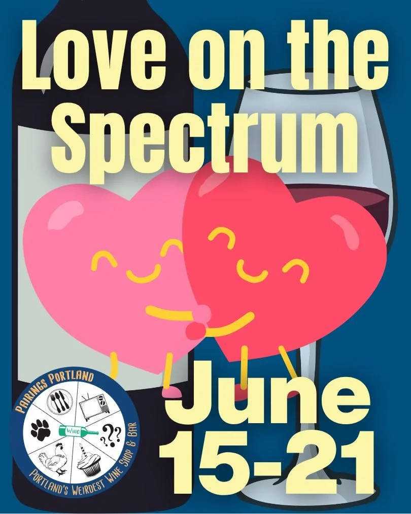 okay we need to talk about love on the spectrum.
the most earnest show on television deserved a wine flight and we made one. five tastes, five lovers, zero cynicism &mdash; same energy as the show.
starts monday. one week only. five tastes for $30.
l