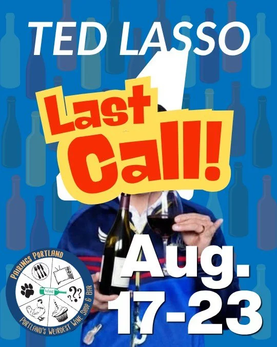 Last chance tomorrow &mdash; the Ted Lasso flight closes Sunday.

It's been a genuinely great week. The Believe Wall filled in faster than we expected and we've read every single card. Thank you for that.

If you haven't made it in yet: nine wines pa