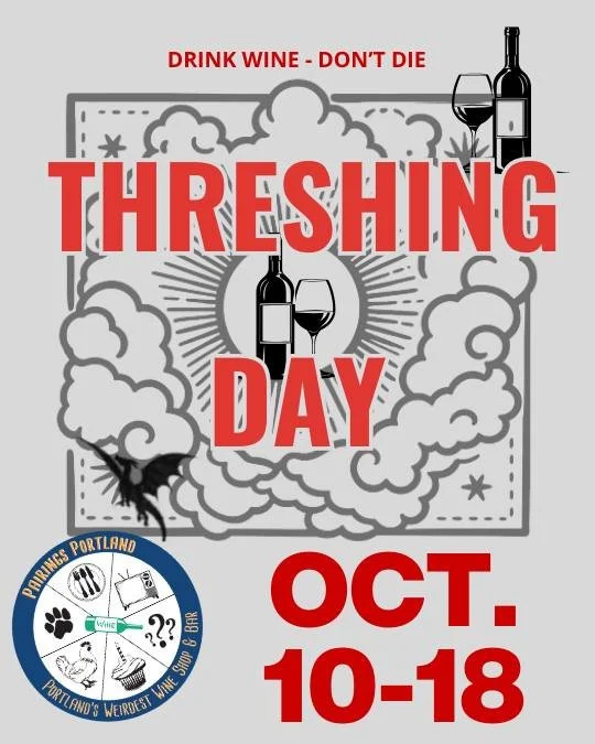 Rebecca Yarros is about to drop Threshing Day and we're building a wine for every single story. 

Coming up October 10&ndash;18.

#pairingsportland #pdxevents #portlandwine #wineflight #fourthwing