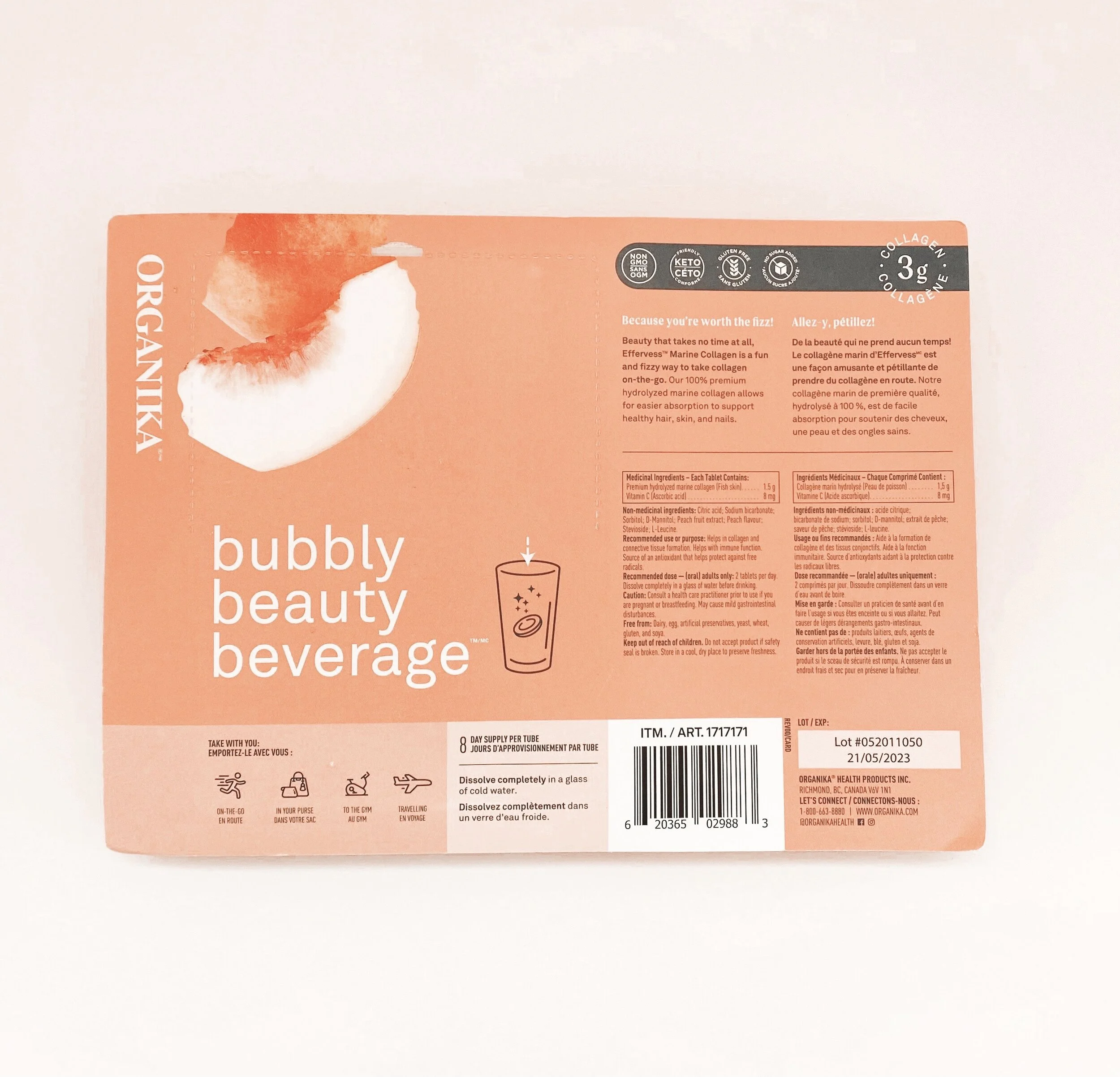 Organika Marine Collagen with Vitamin C — Costco Finds Canada
