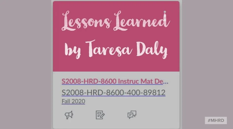 Lesson Learned in HRD