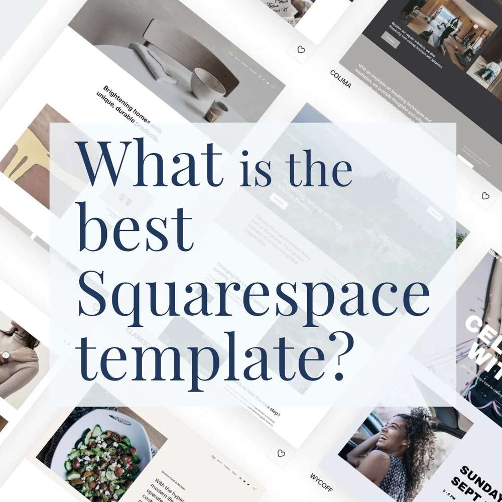 What Is the Best Squarespace Template? — Brilliant Author Website Design