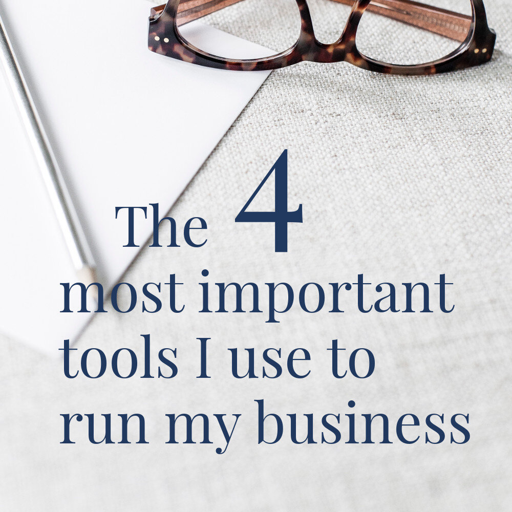 My 4 most important business tools
