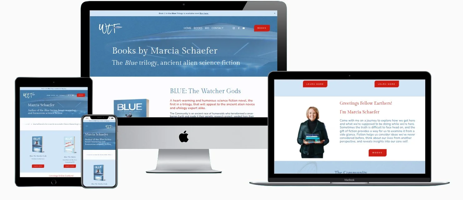 Author Website, What the Fiction Press