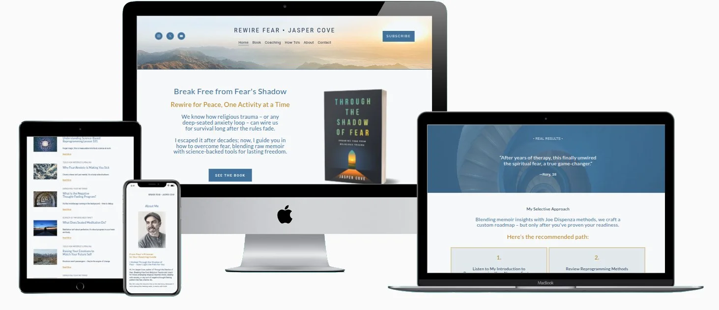 Author Website, Jasper Cove