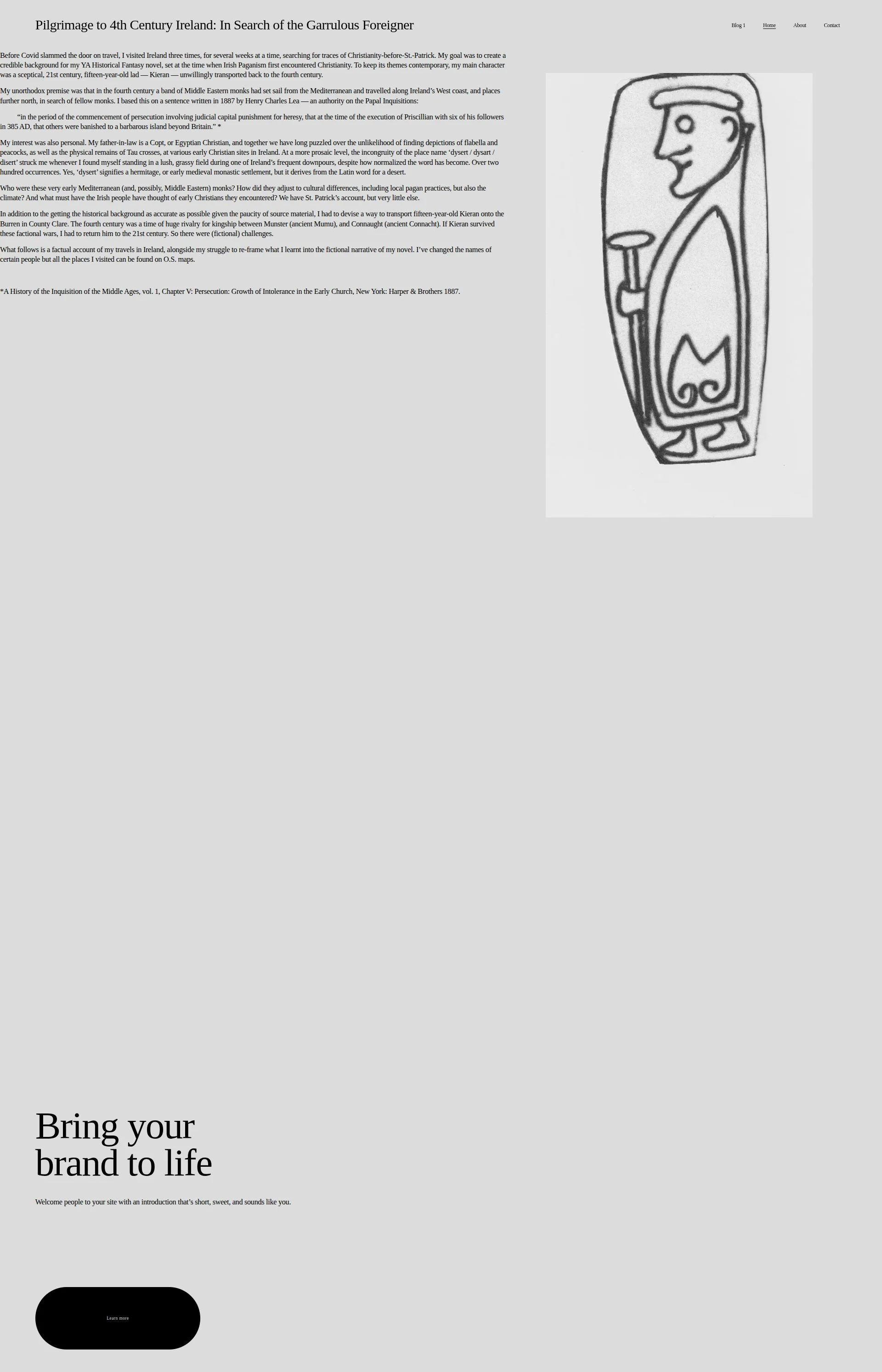 before: author website, Heather Cameron