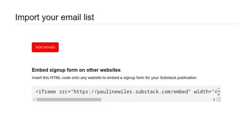How to Embed a Substack Form in Your Website — Brilliant Author Website ...