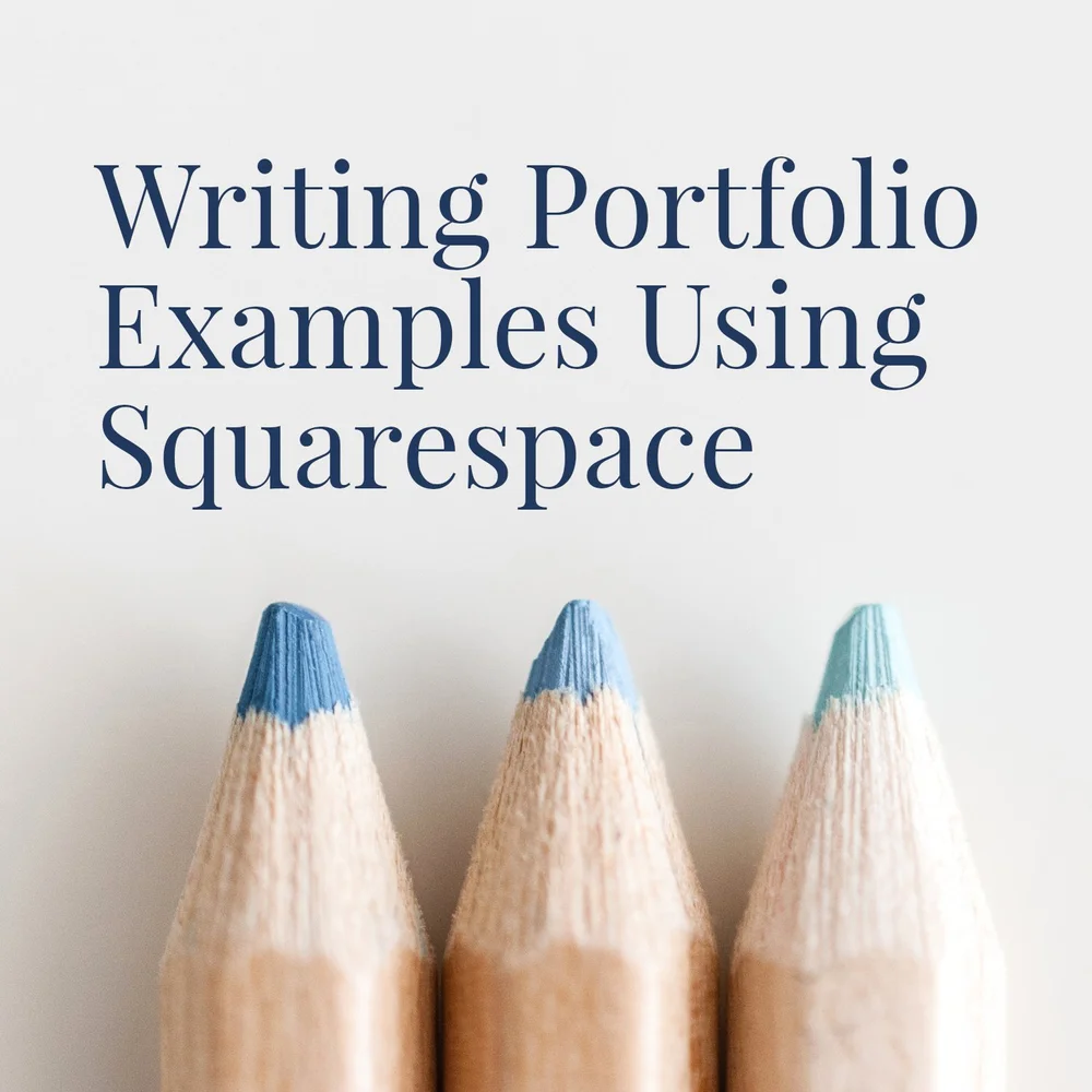 Squarespace Portfolio Examples for Writers and Authors — Pauline Wiles  Website Design