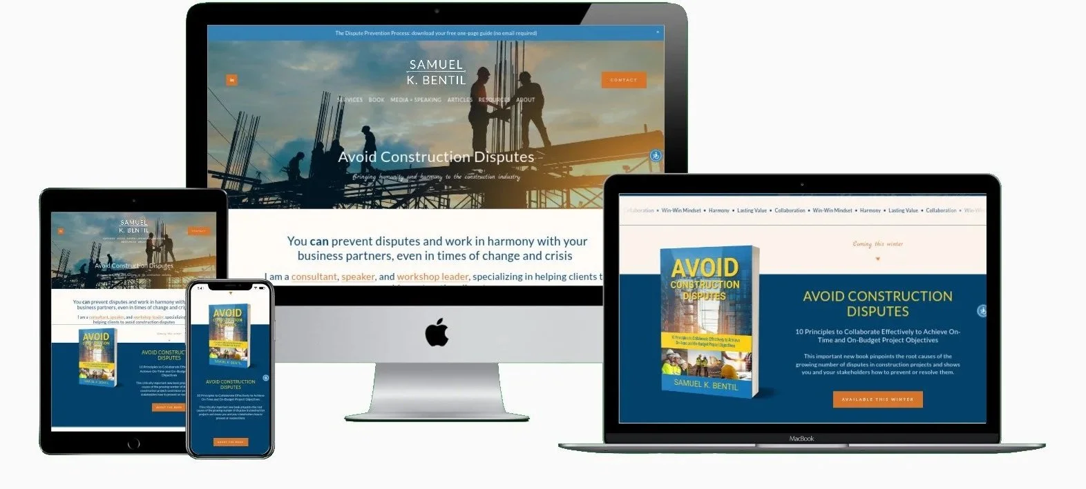 Book website, Samuel Bentil, nonfiction