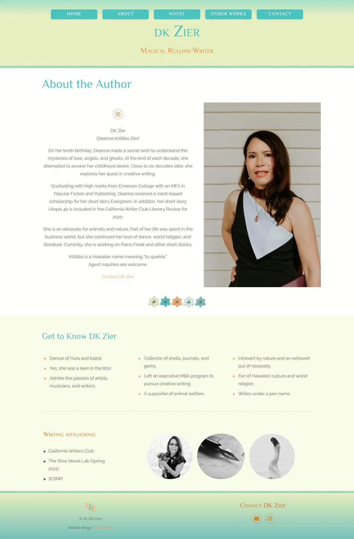 Author about page