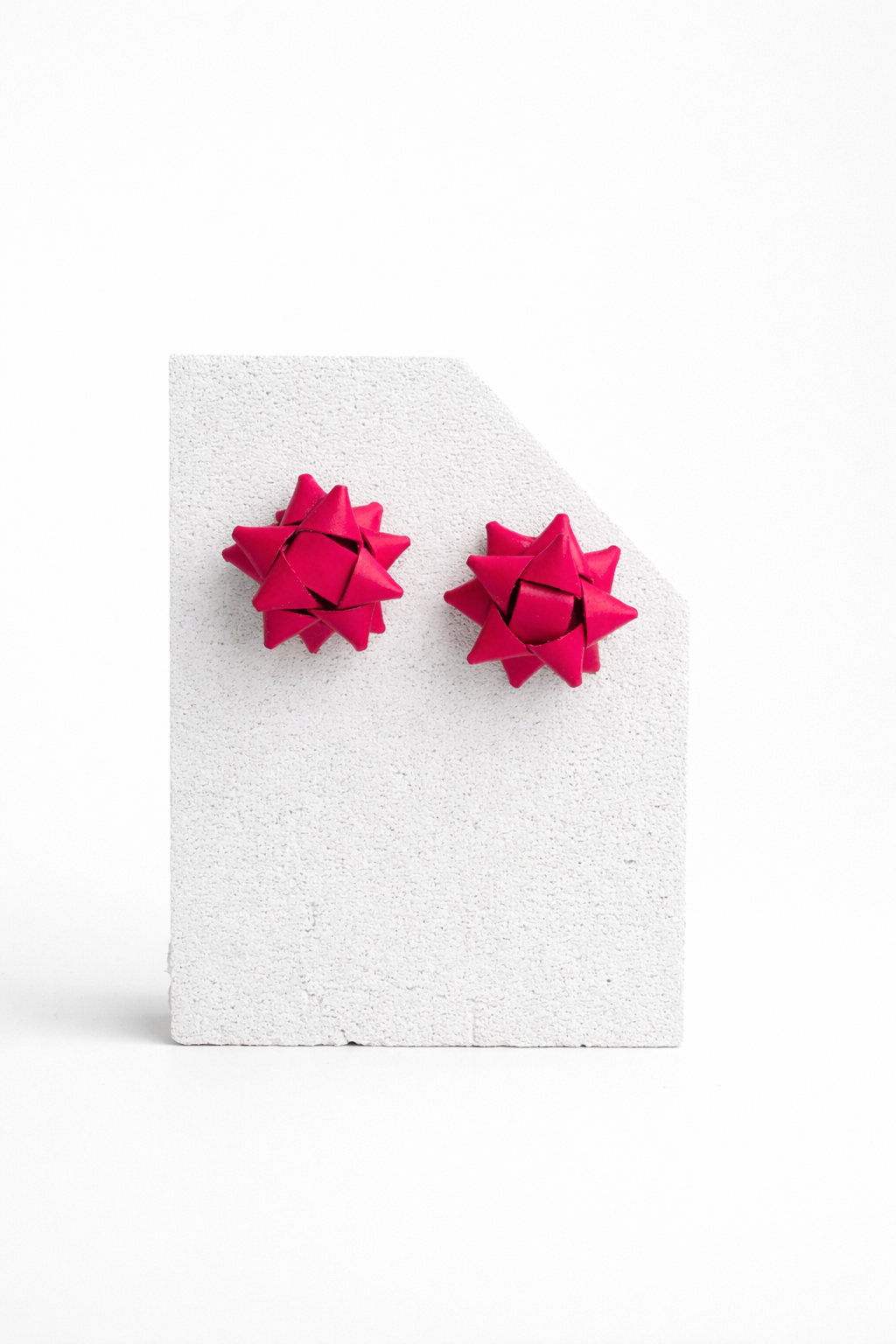 COCCARDA earrings fucsia