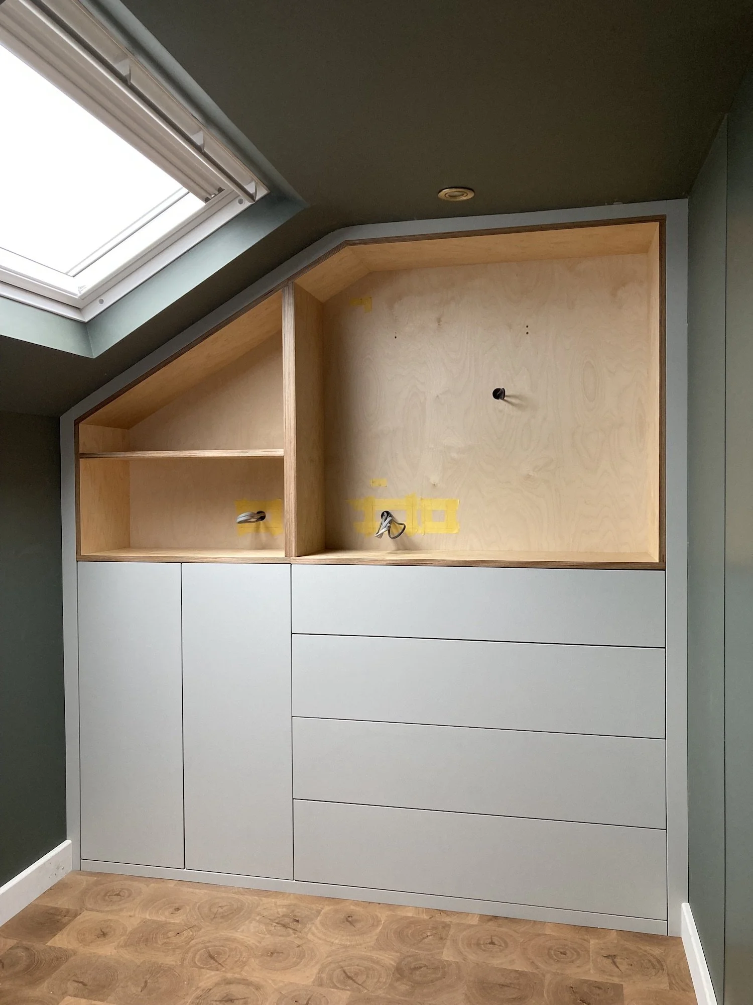 Eccles, Manchester Loft Wardrobes — DA LA DESIGN