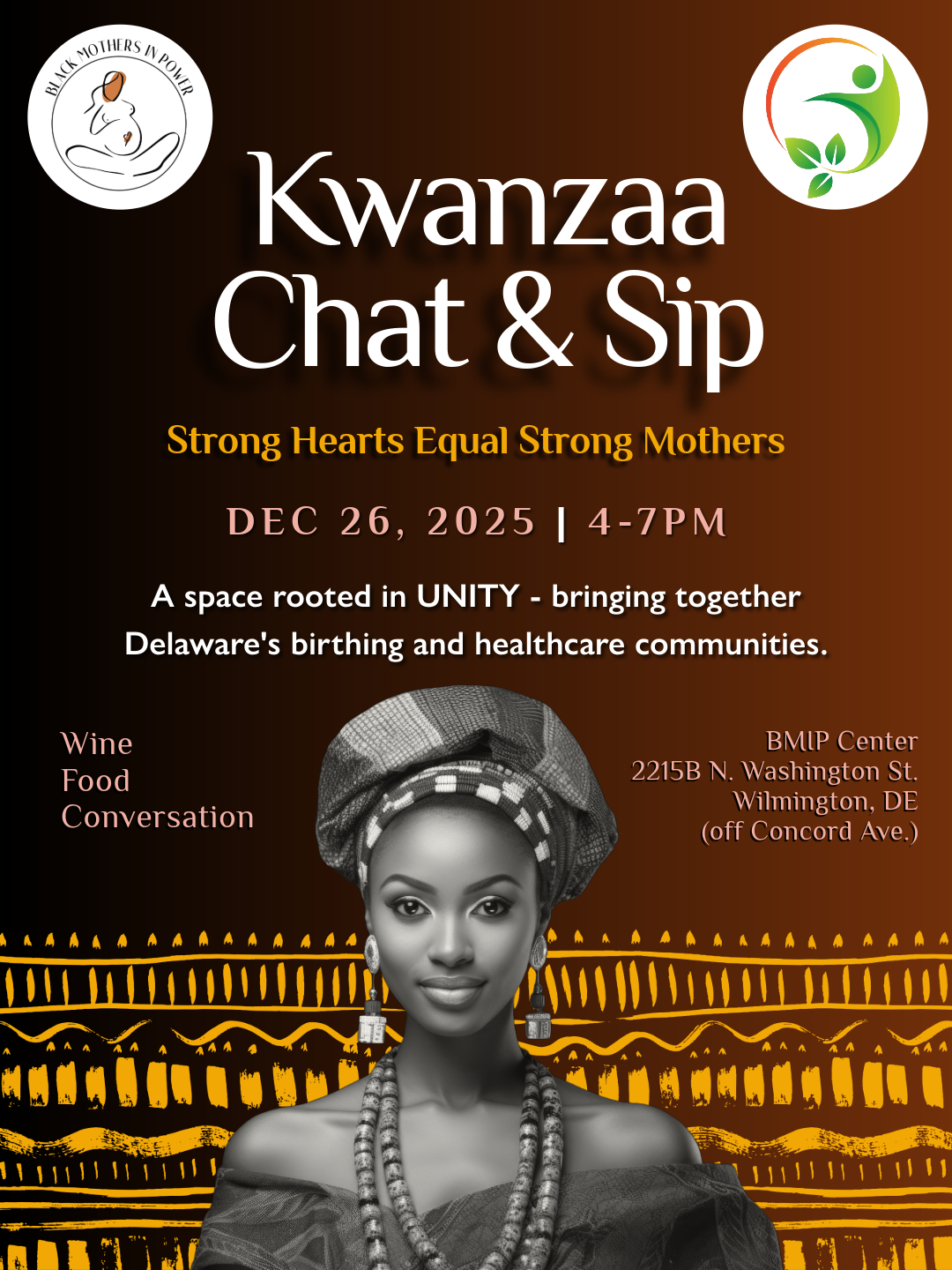 Kwanzaa Chat &amp; Sip for Birthworkers and Healthcare workers