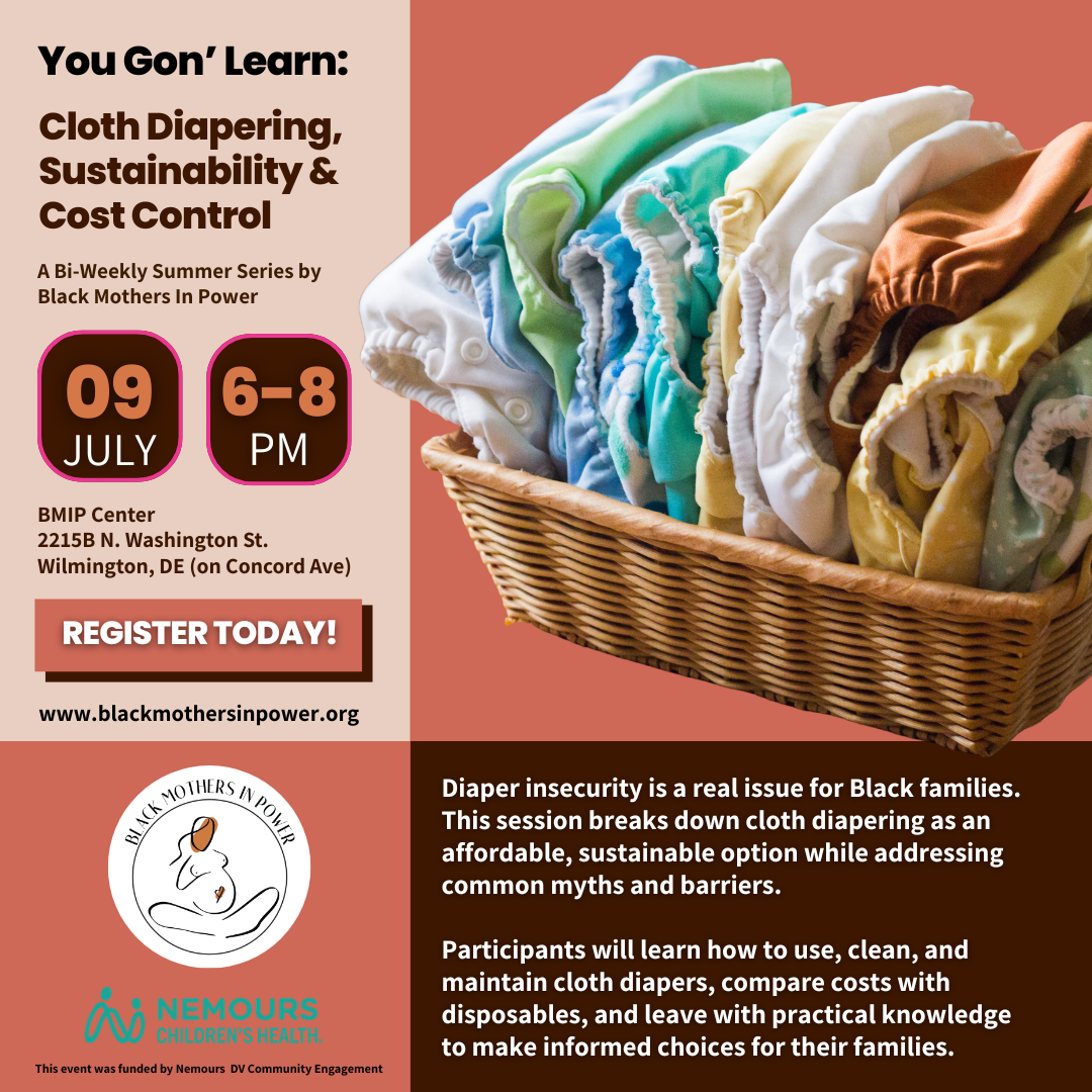 You Gon' Learn: Cloth Diapering, Sustainability and Cost Control