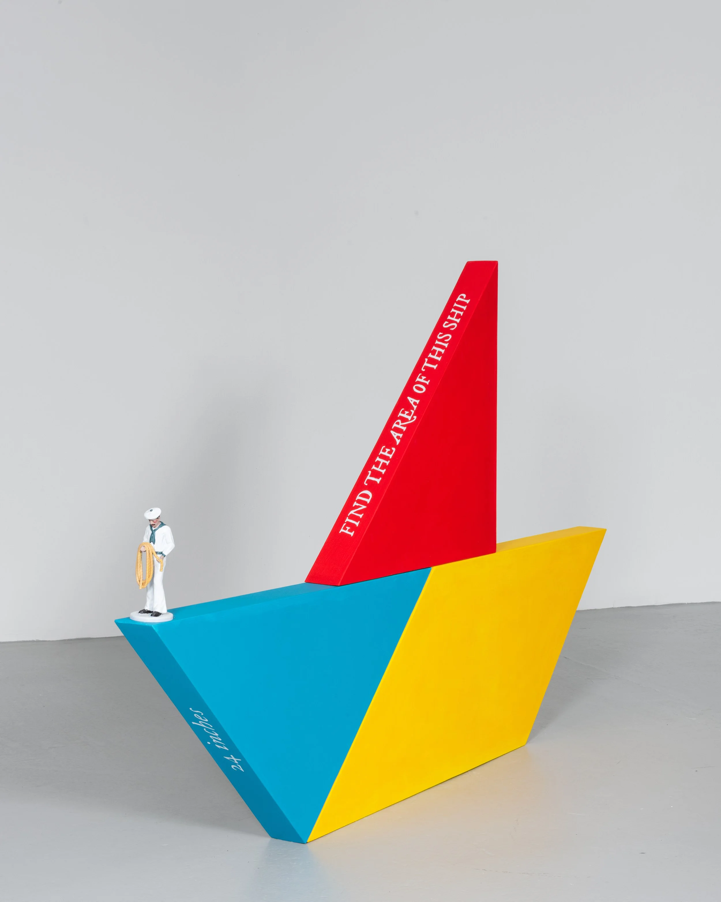 The Building Blocks (Find the Area of this Ship), 2025
acrylic, wood, 3D printed PLA
Dimensions variable.