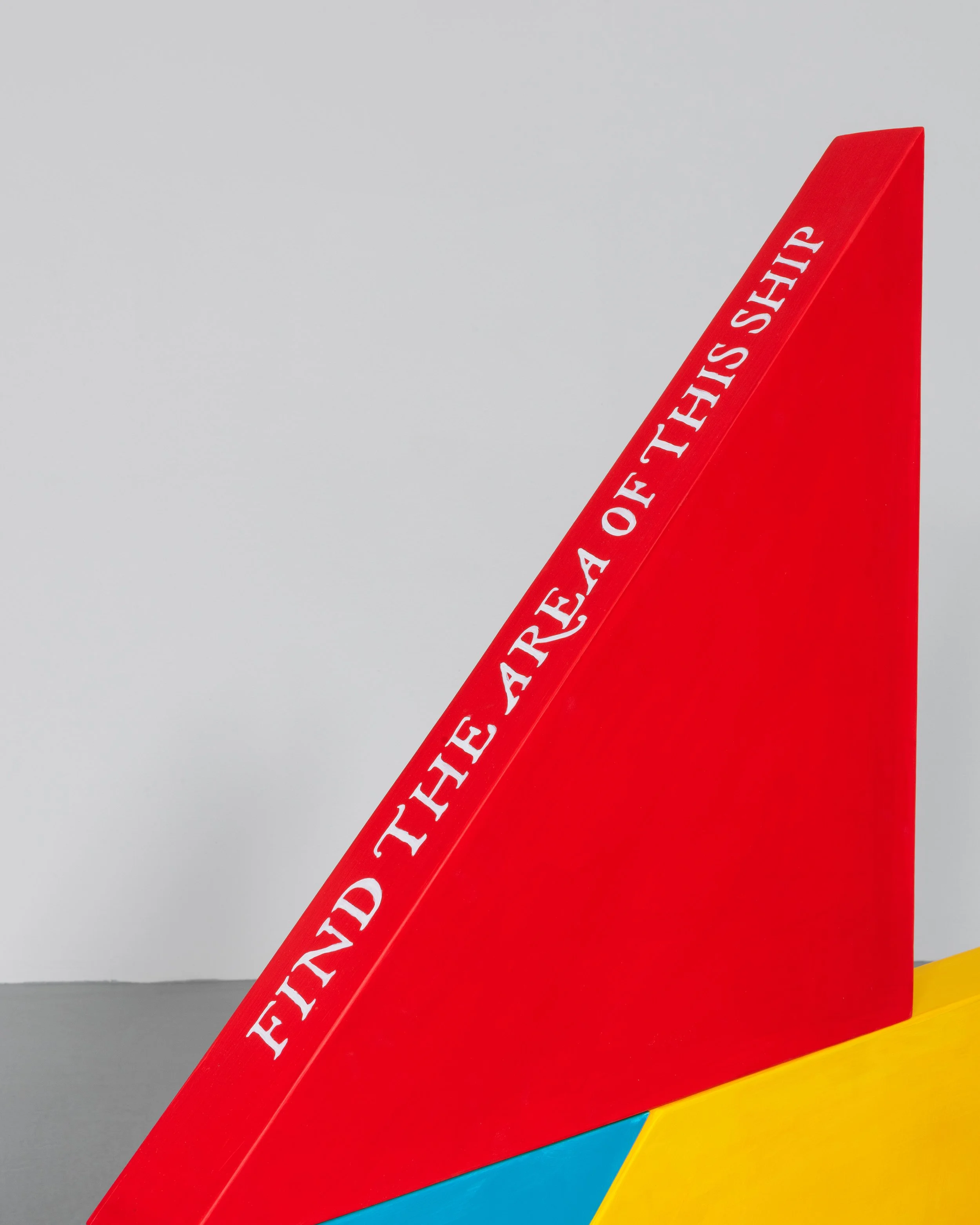 The Building Blocks (Find the Area of this Ship), 2025
acrylic, wood, 3D printed PLA
Dimensions variable. (detail)