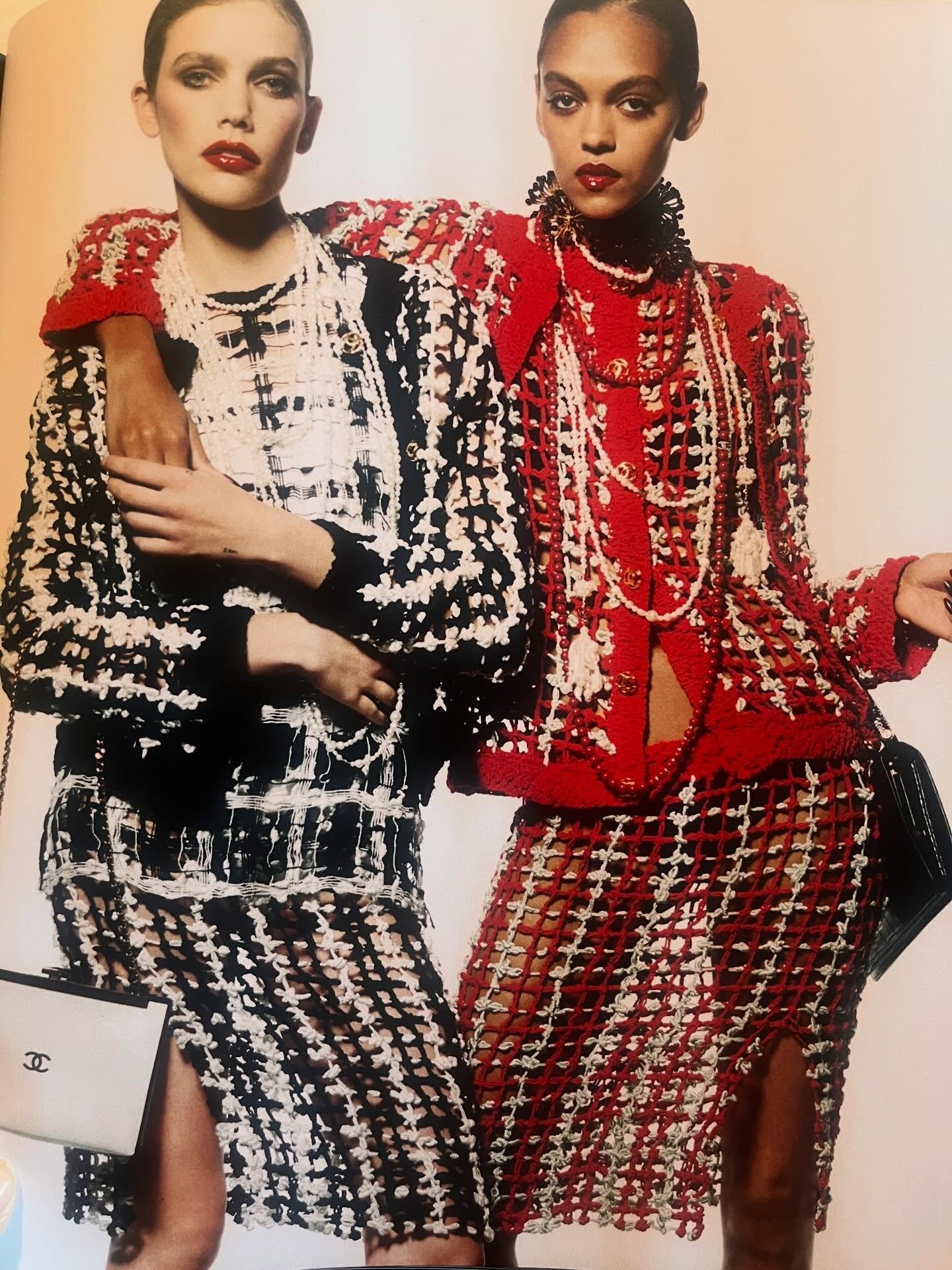 Yes I do like the new @chanelofficial Go head @matthieu_blazy ❤️💃🏽🌹❤️💃🏽🌹❤️💃🏽🌹 photo from Feb @harpersbazaarus shot by @luisalbertorodriguezstudio