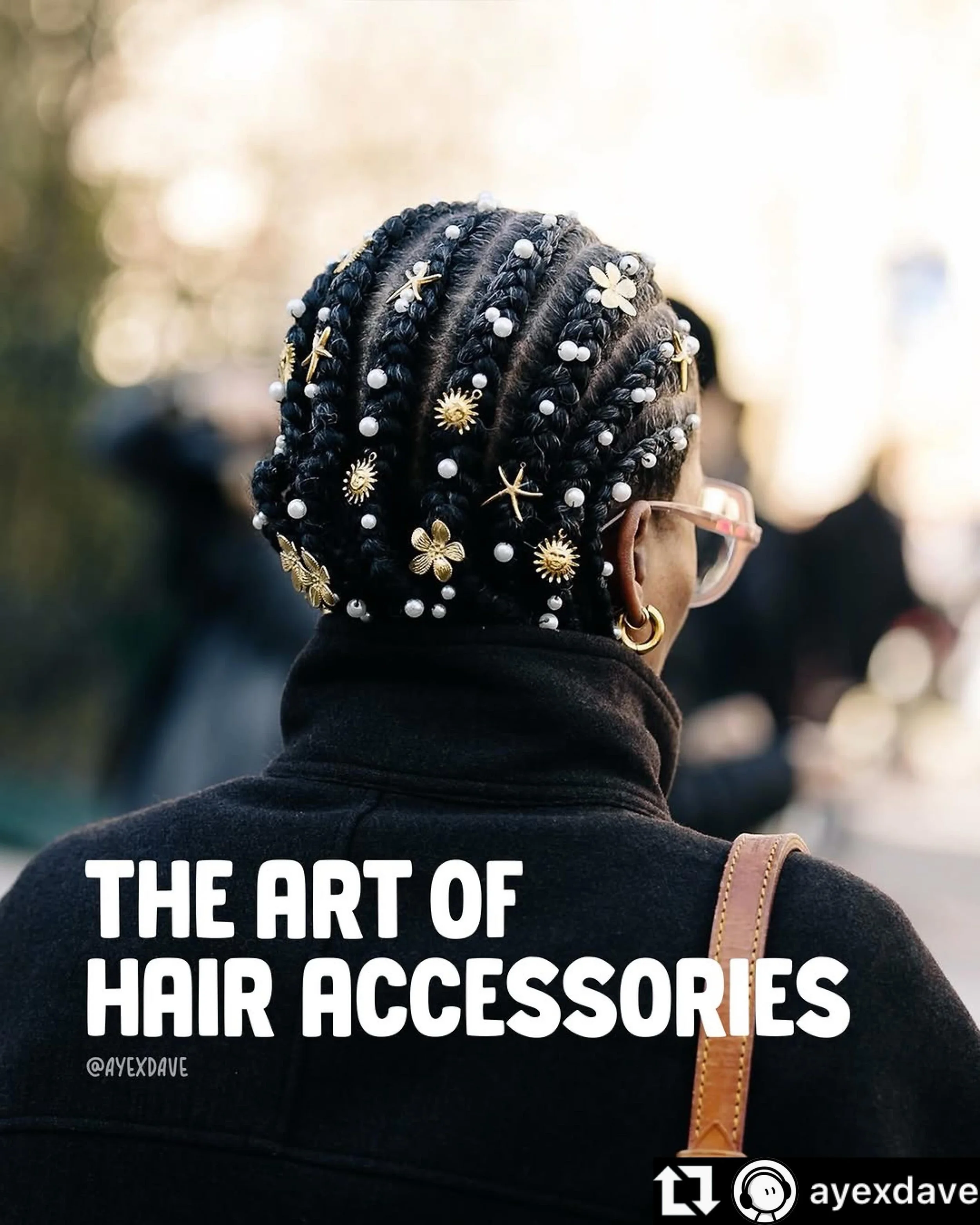 Love this post!! Thanks @ayexdave ‼️❤️

Hair has always been the ultimate canvas, but there is something so special about watching a simple set of cornrows or braids transform into a literal work of art.

This genius styling trick is deeply rooted in