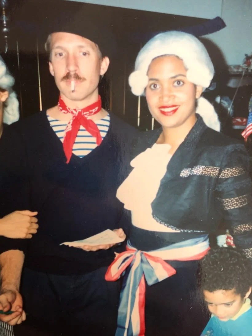 It would have been a happier #bastilleday🇫🇷 if Les Bleus had won! Here&rsquo;s a photo from 1989 celebrating the holiday in Strasbourg with good friends like @jmmcmurphy by my side. You can see a little of @agibralter who was 4 at the time. Vive la