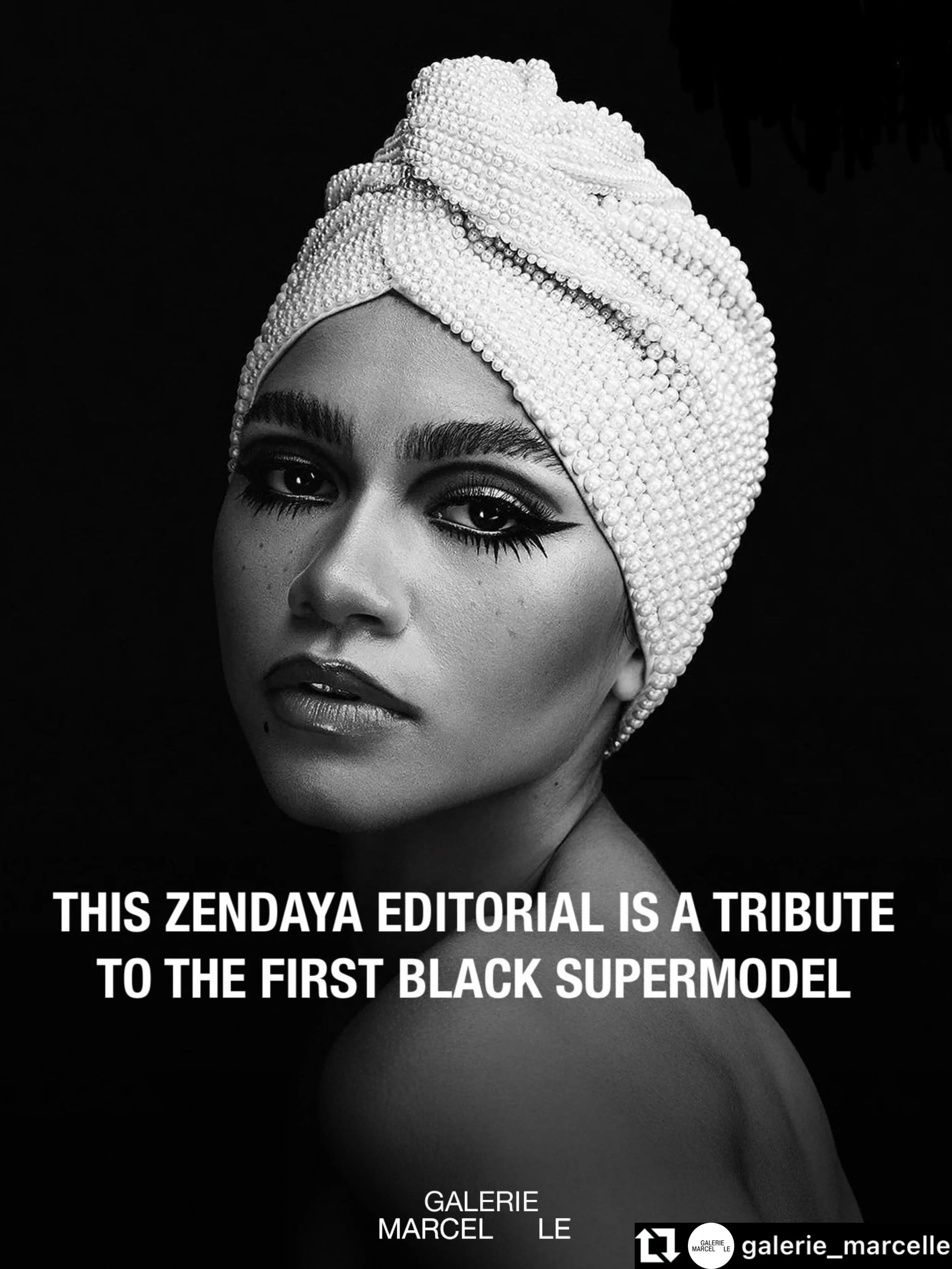 I love this!!

For @essence 50th anniversary cover (back in 2020), @zendaya paid tribute to the iconic Donyale Luna, often credited as the first black supermodel. 

Donyale Luna was born in Detroit in 1945 and became one of the defining faces of 1960