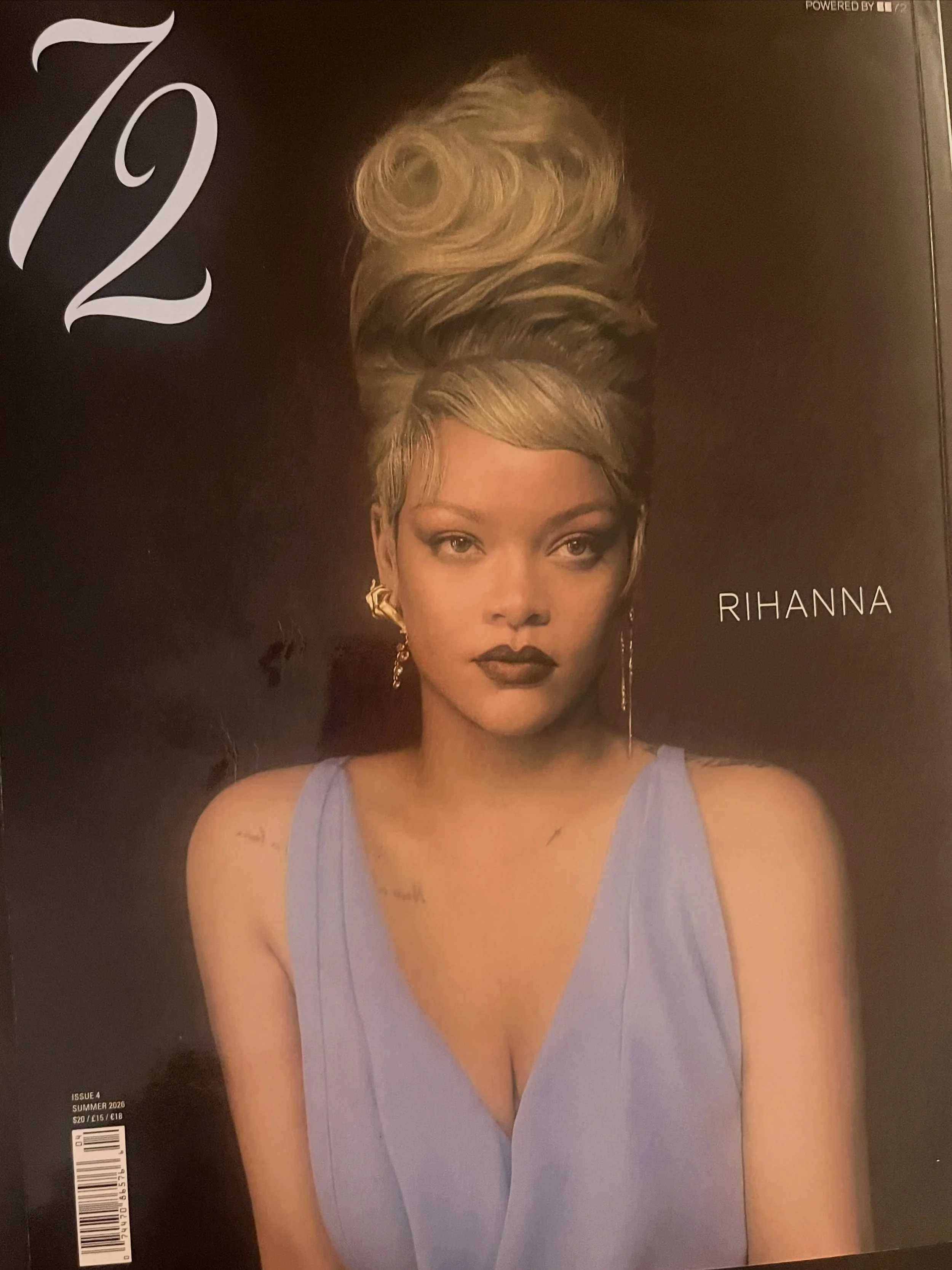 I meant to post this stunning editorial starring @badgalriri featured in my favorite newish magazine @ee72 for summer &lsquo;26. Note to @elleusa this is how to shoot #rihanna and make her look breathtaking, ok? 
Chief Creative Officer @edward_enninf