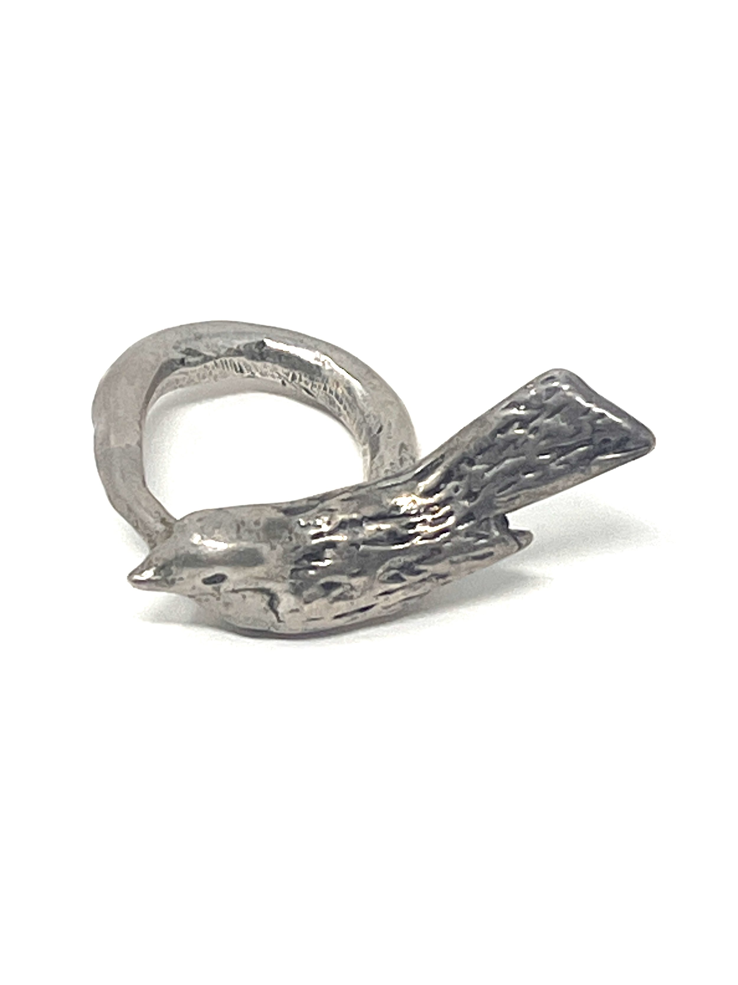 Ilana Goor Vintage Silver Bird Ring