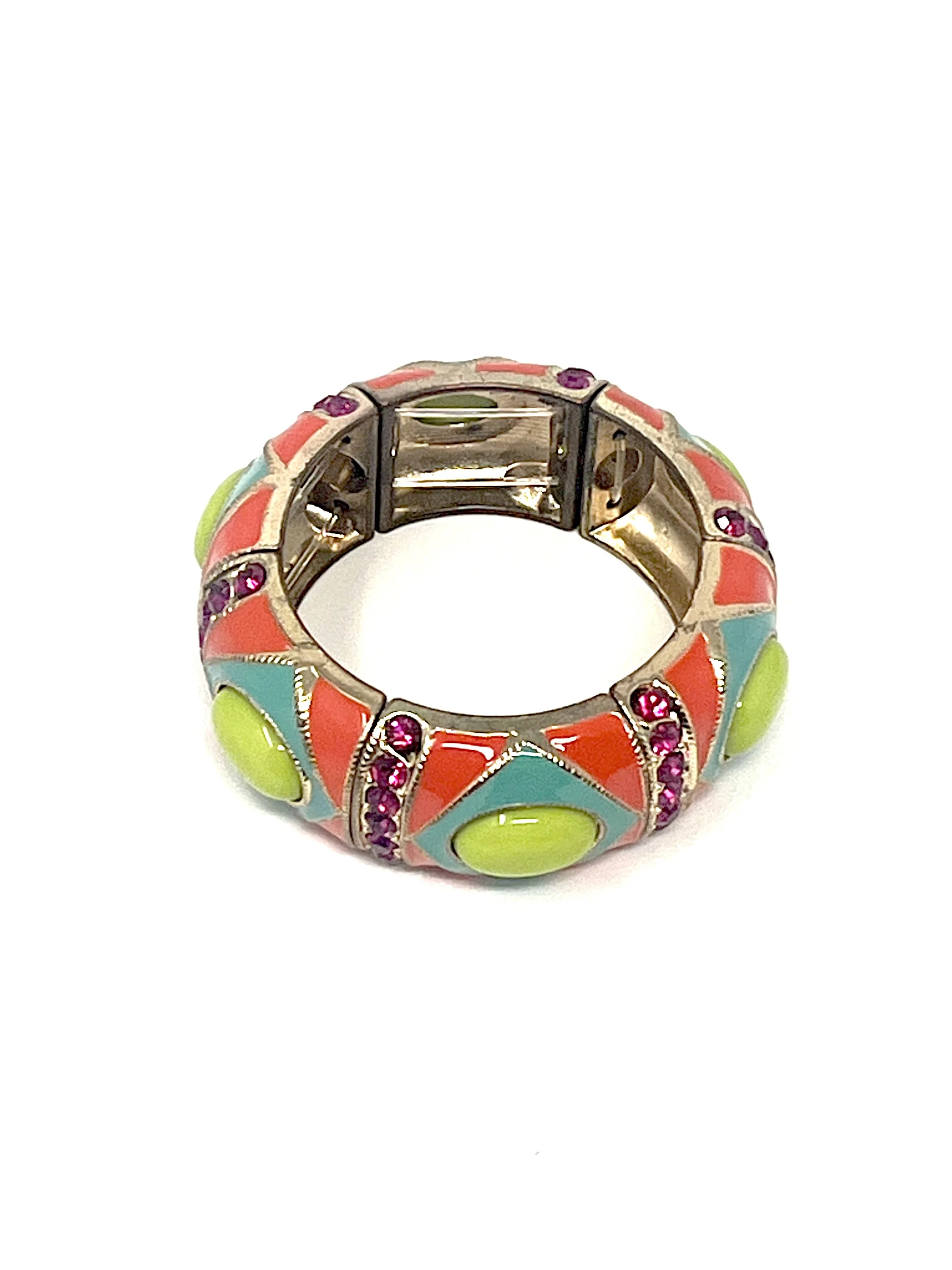Vintage Modernist Jacob Hull Silver Link Bracelet — House of