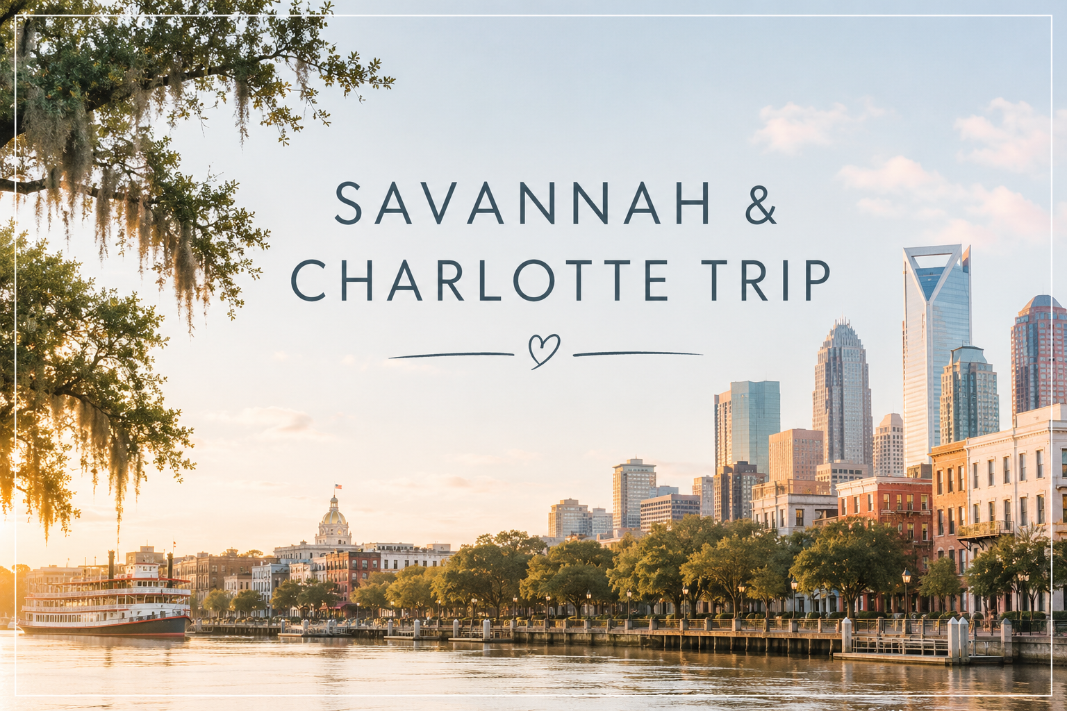 Savannah &amp; Charleston 