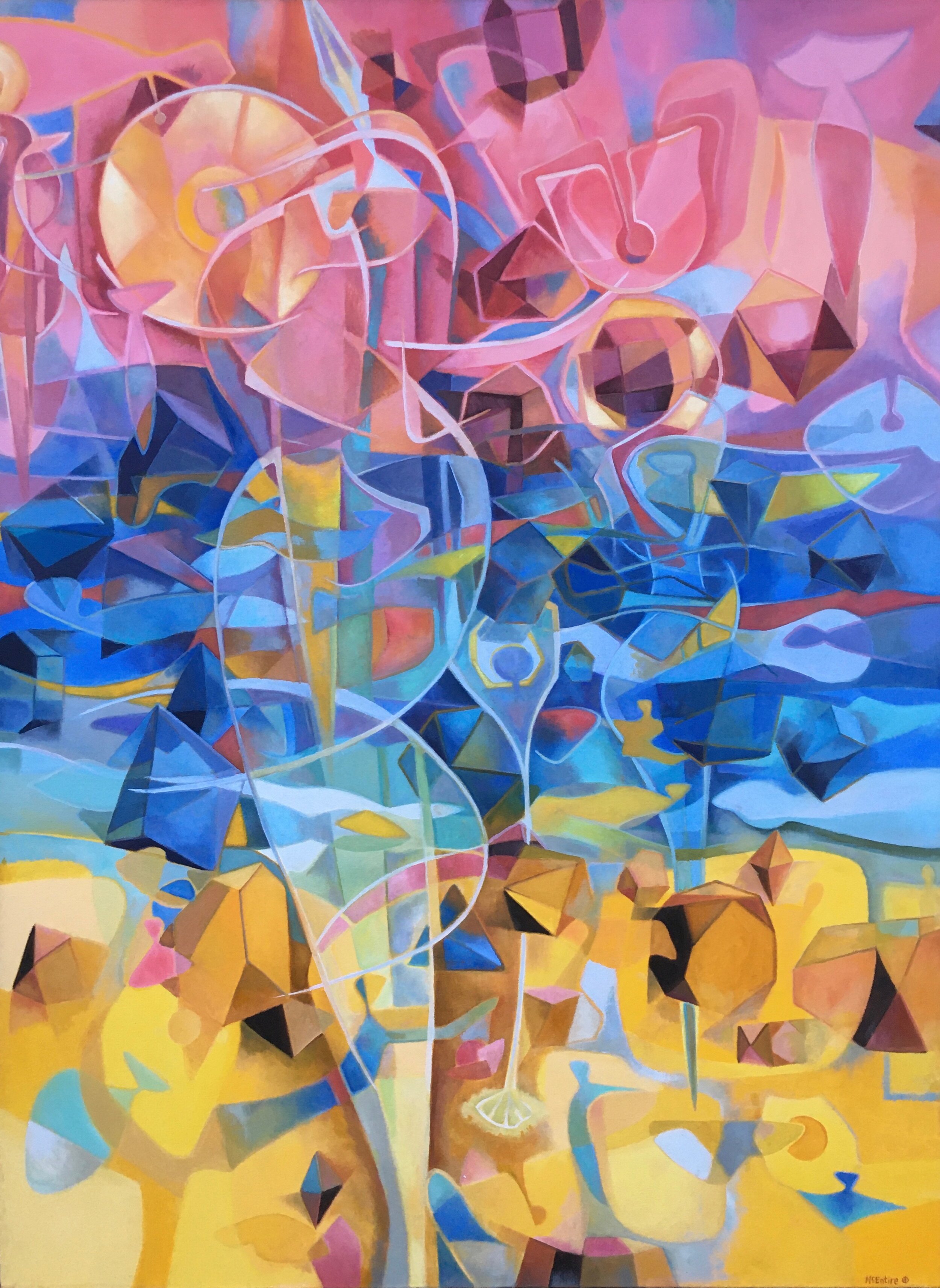 Balance in Motion | Oil on Canvas | 48" x 32" Sold