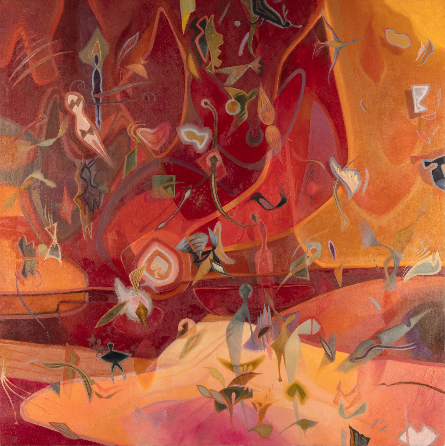 Ancestry | Oil on Canvas | 40” x 40”
Available from the Studio