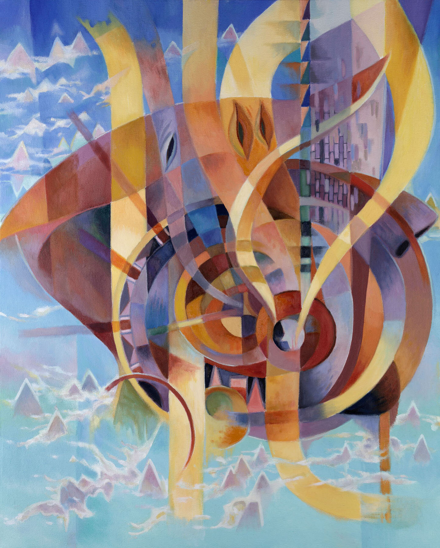 Interrelated |
Oil on Canvas |
30” x 24”
Available from the studio.