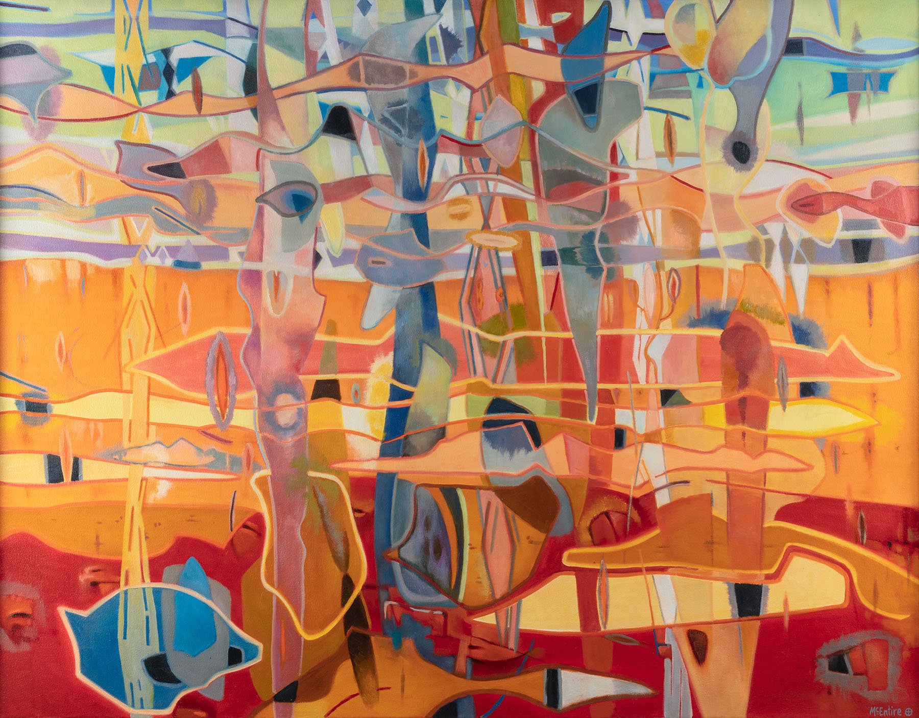 High Mountain Spirits
Oil on Canvas
36" x 46" Available from the Studio