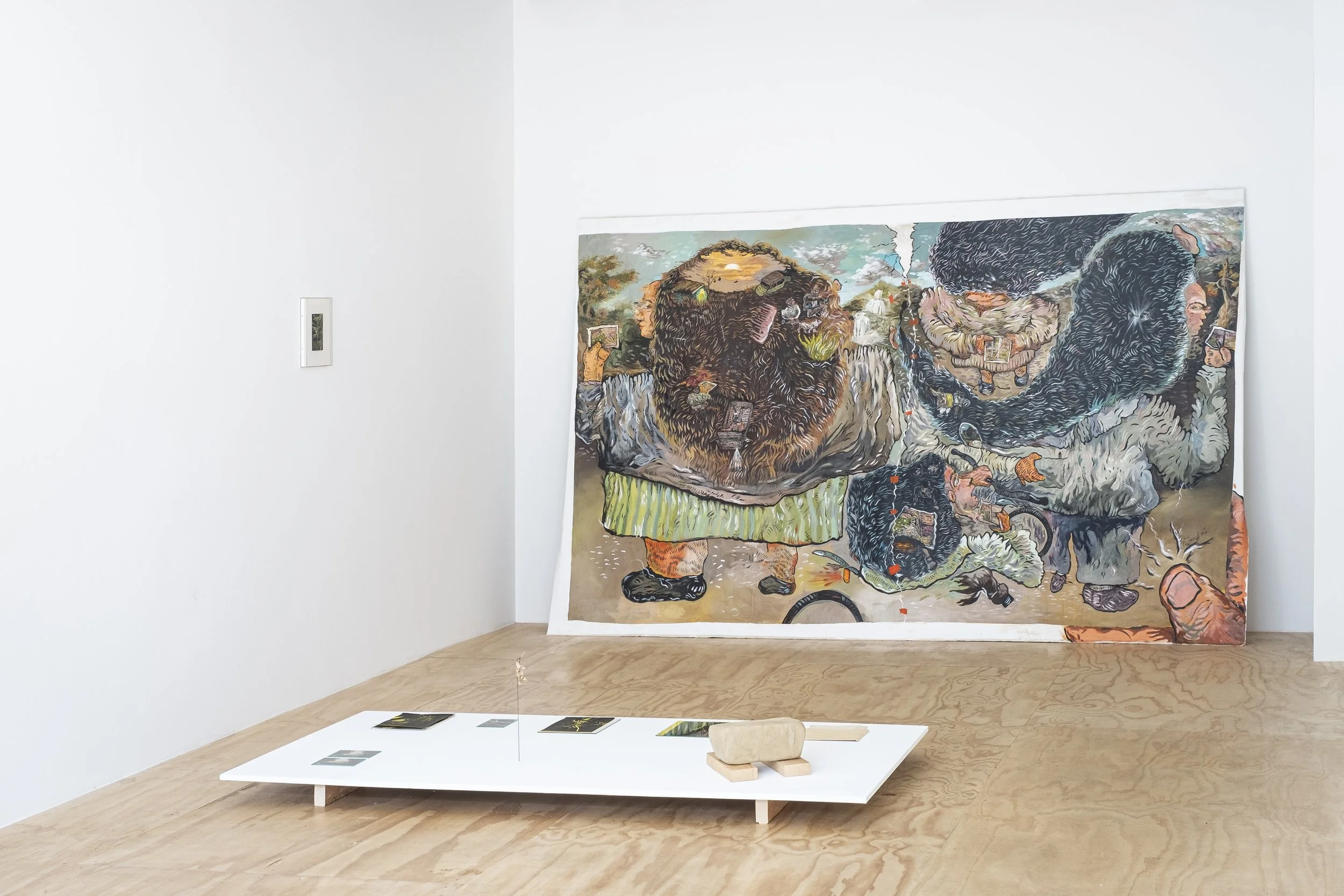 Installation view, 4.5 Billion Years, Brief Histories, 2023. 