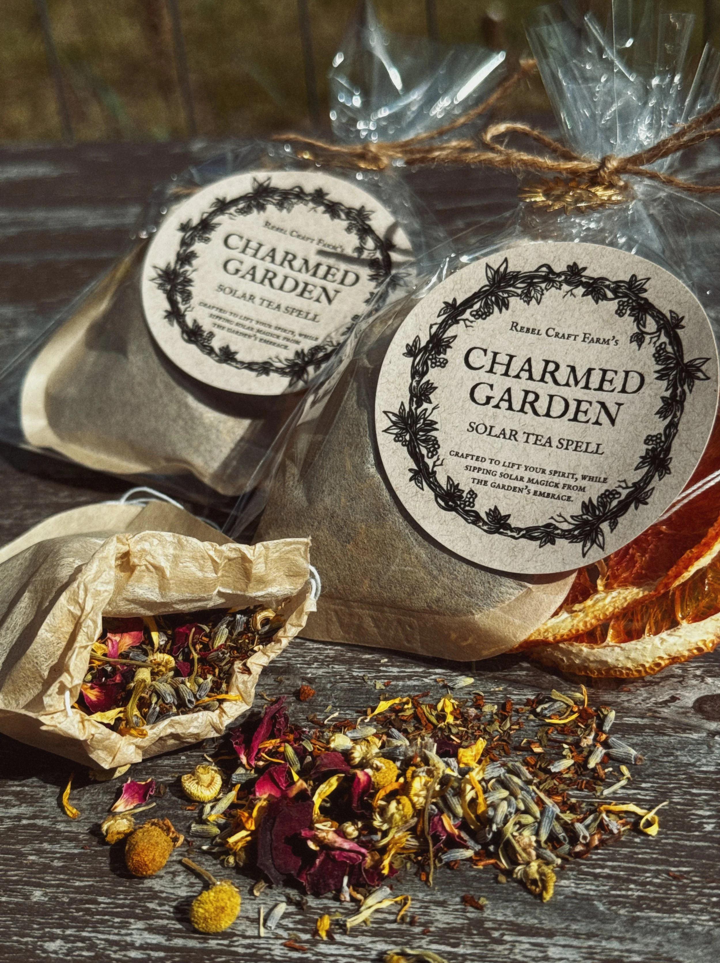 Charmed Garden Solar Tea Spell