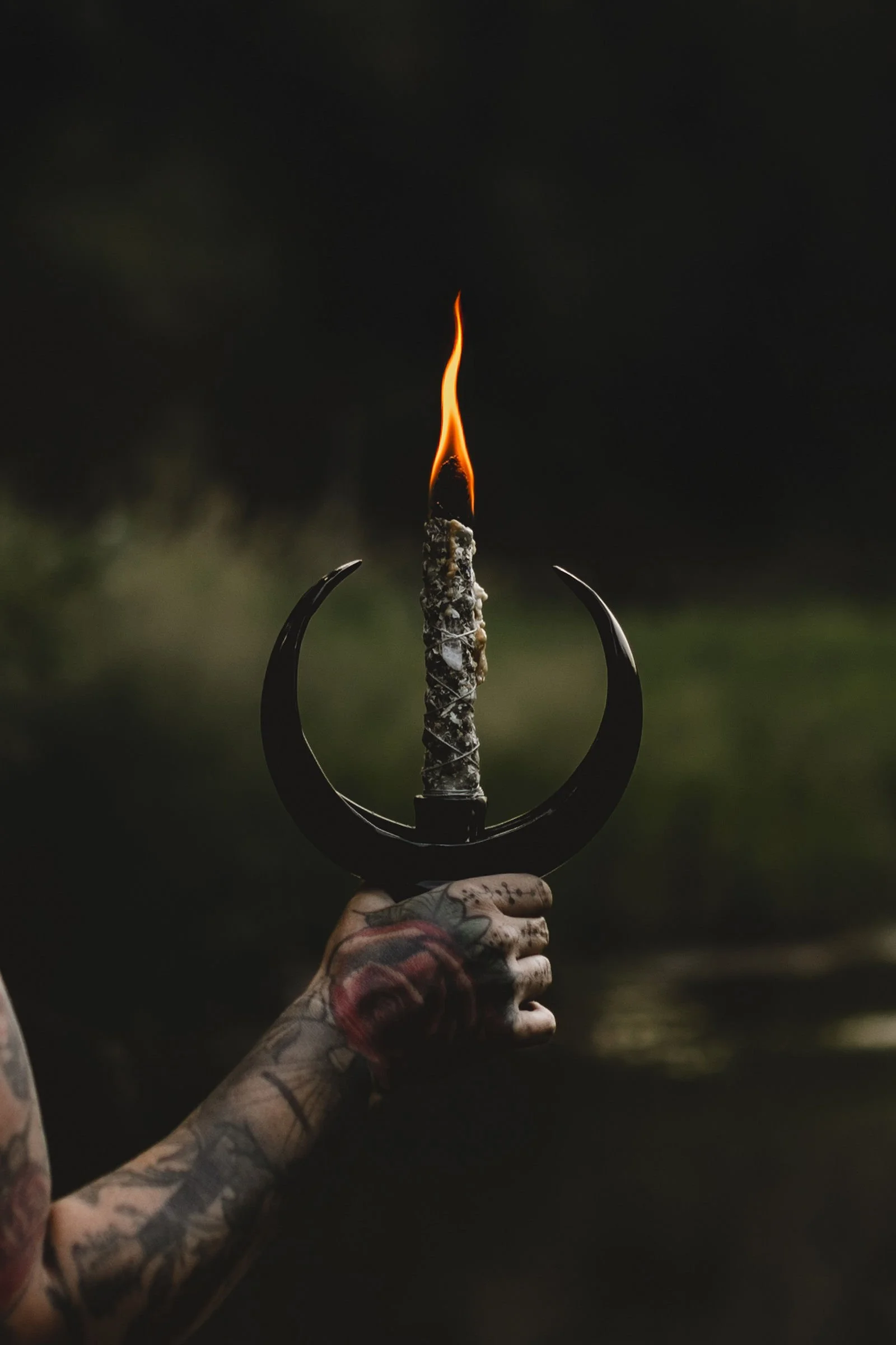 Lunar Hag Torch Set