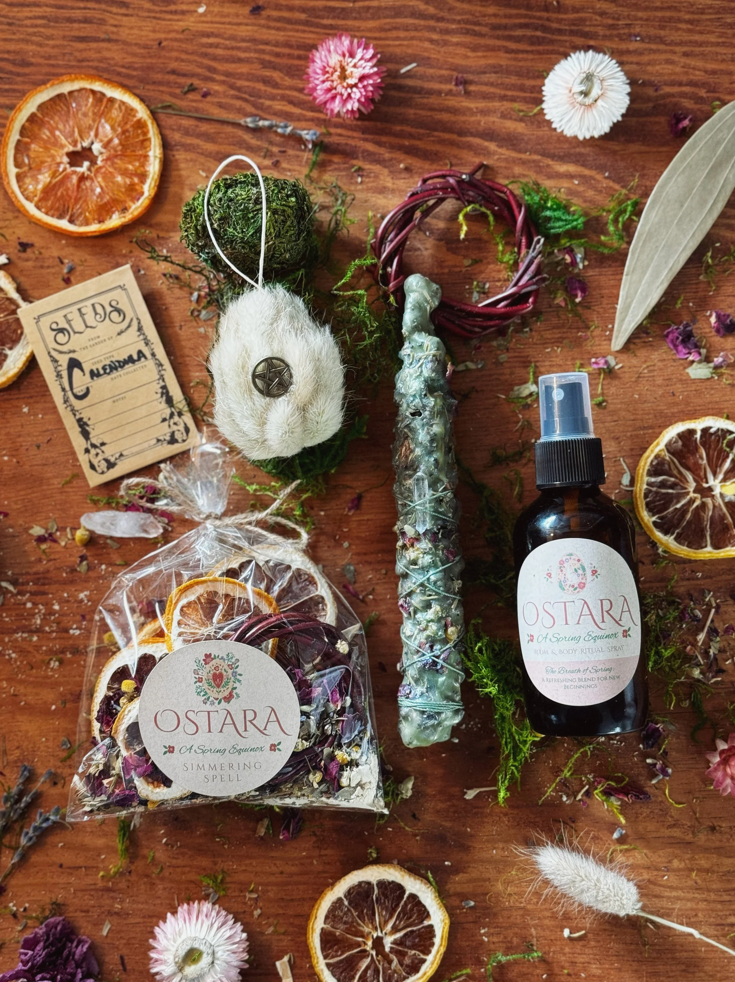 Ostara Ritual Box: Courageous Roots