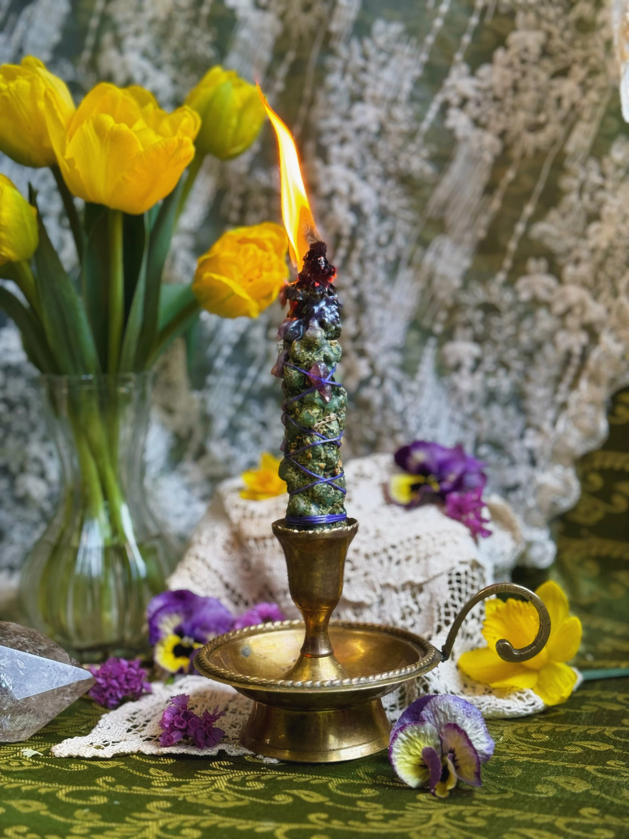 Beltane: Midspring Hag Torch