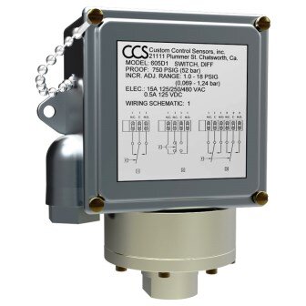 CCS 604P12 Pressure Switch 