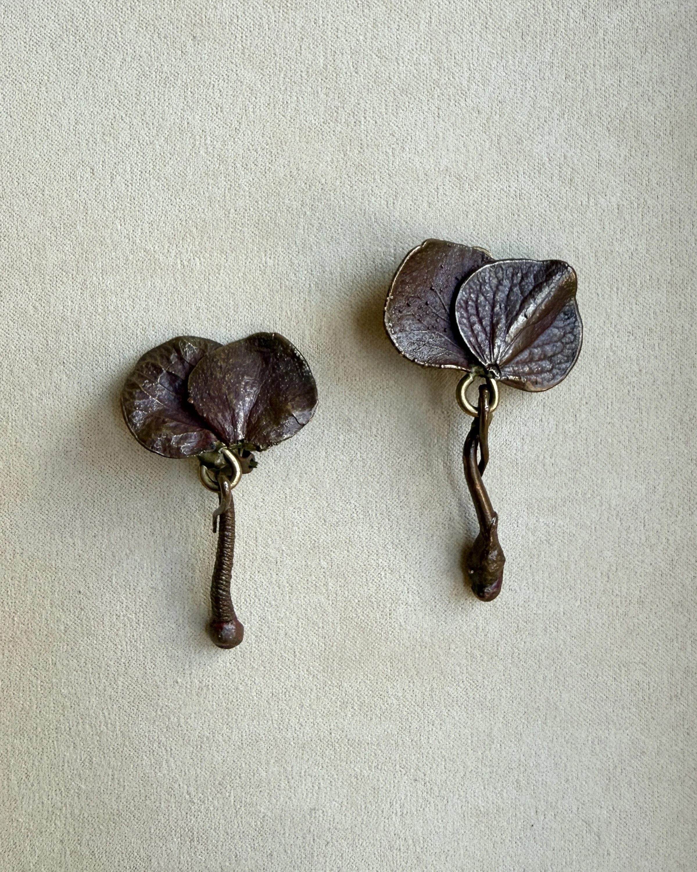Earclips by Claude Lalanne, circa 1970