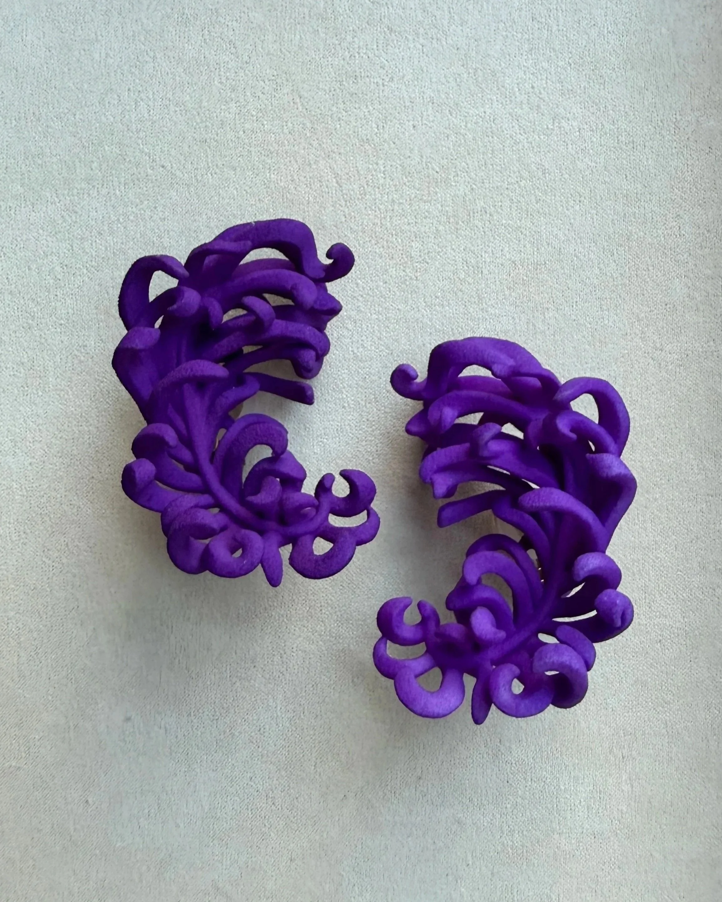 “Tickle Me” earrings by JAR, circa 2013