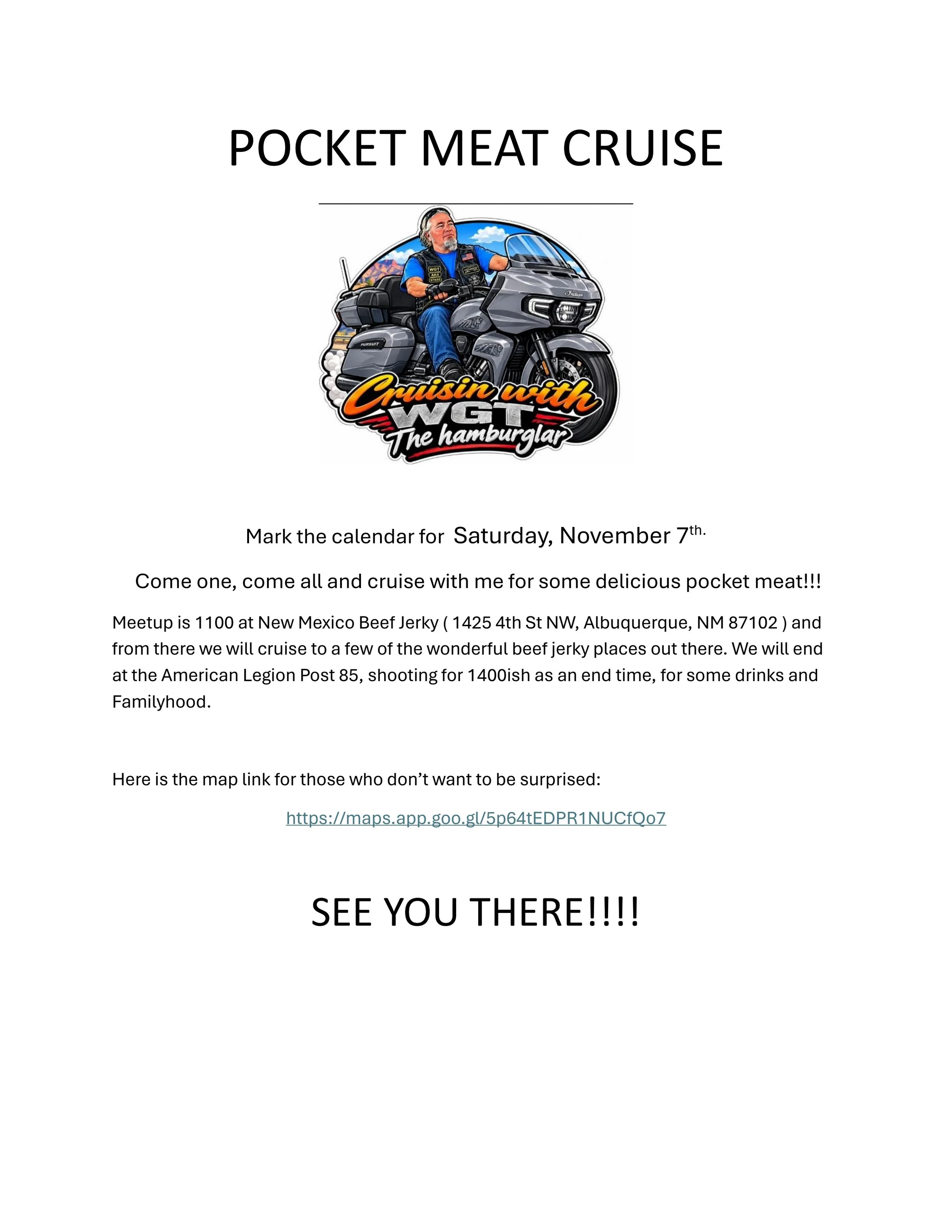 Pocket Meat Cruise