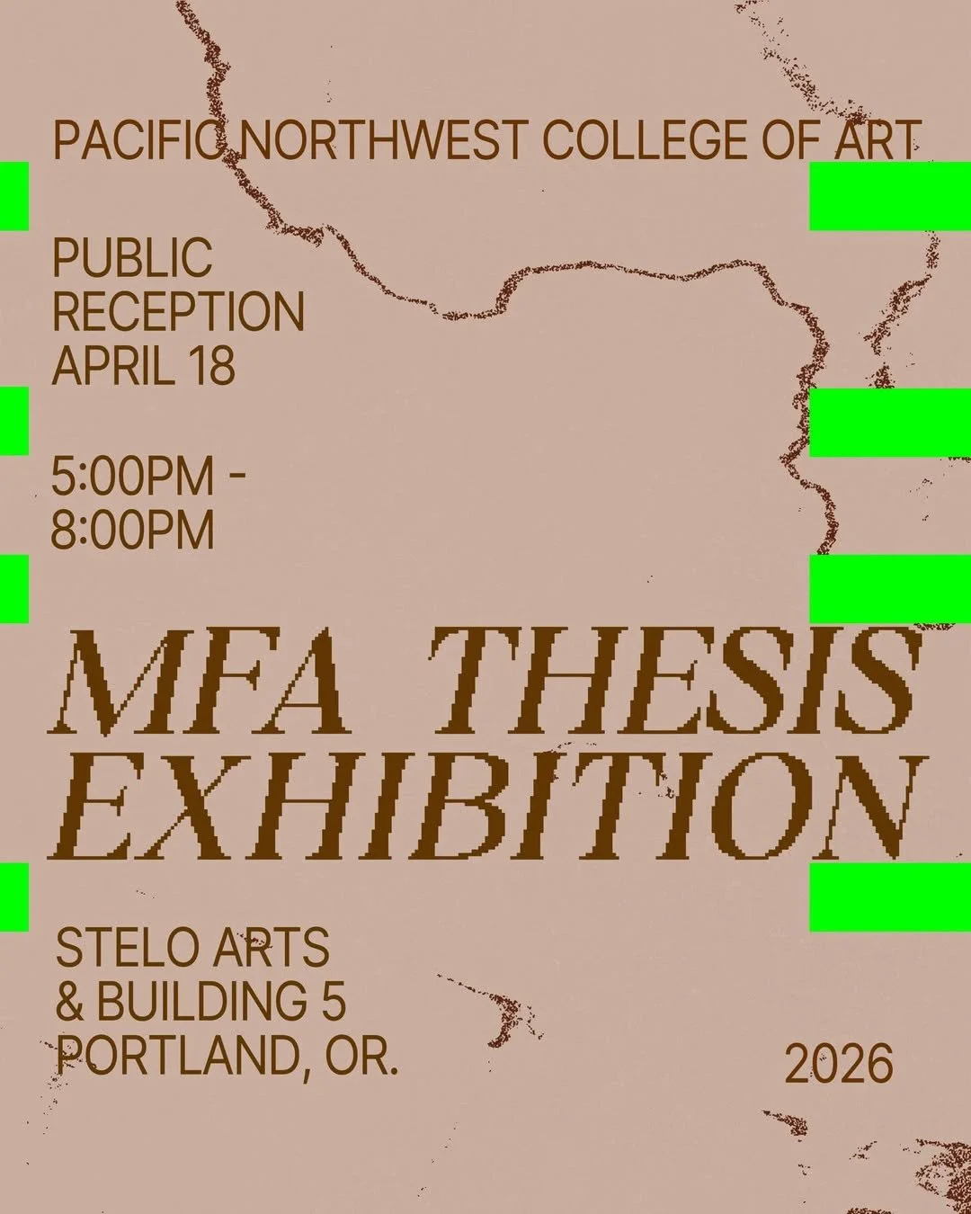 PNCA MFA Thesis Exhibition