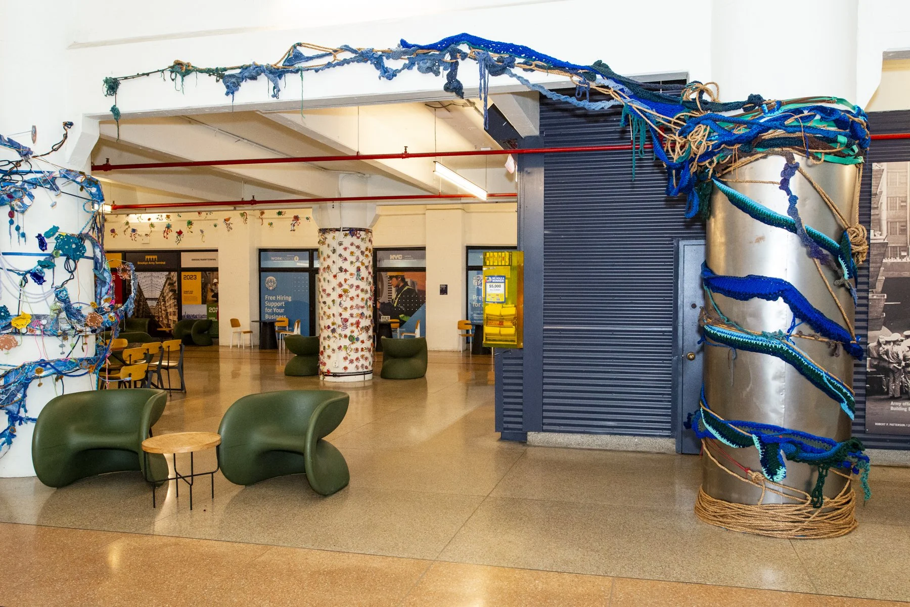 'WORK AND REST ON LAND AND SEA' by Sheila Pepe