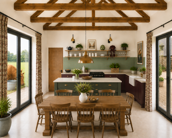 Sanctuary - kitchen dining space