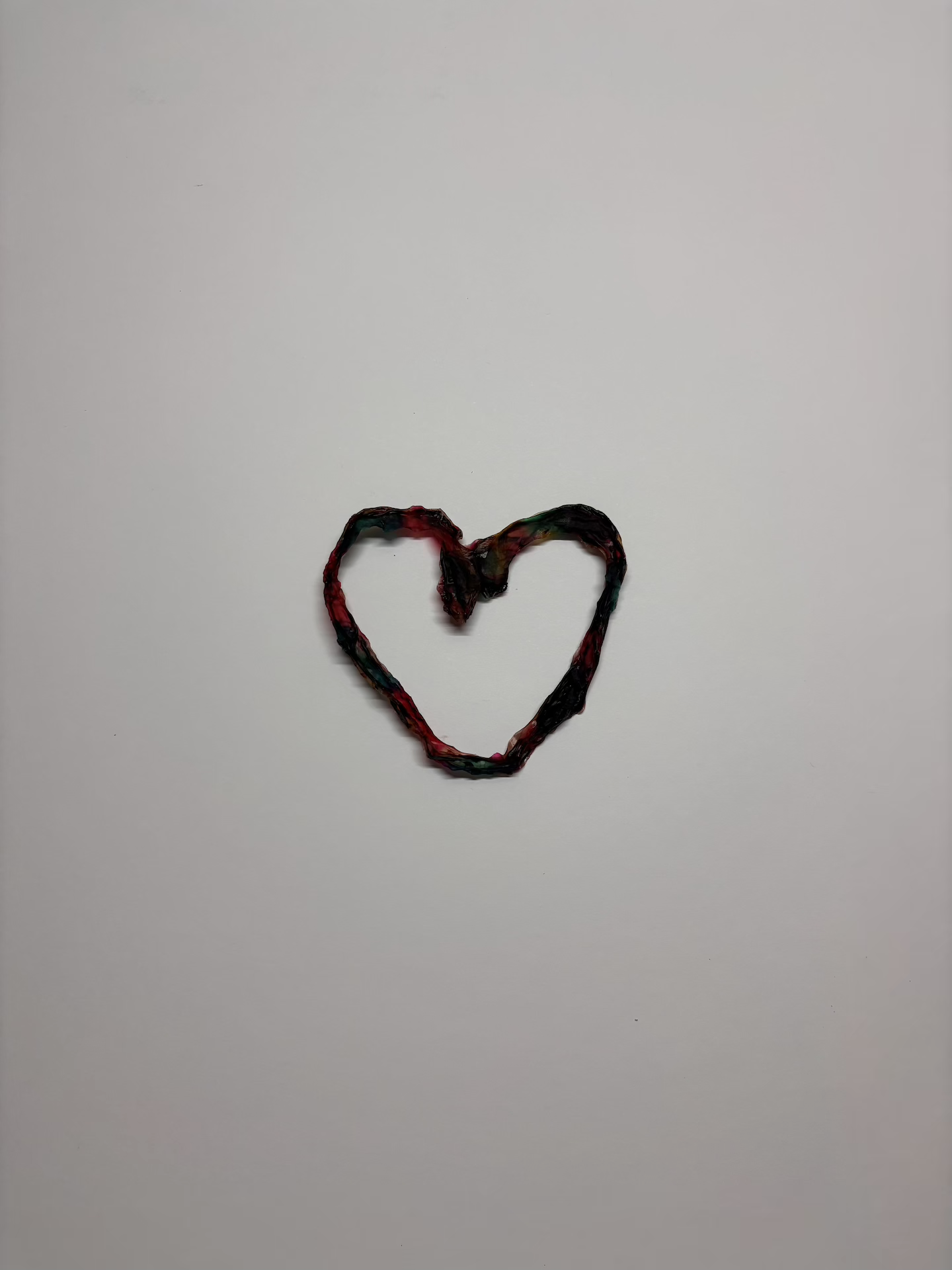 umbilical cord keepsake in heart shape