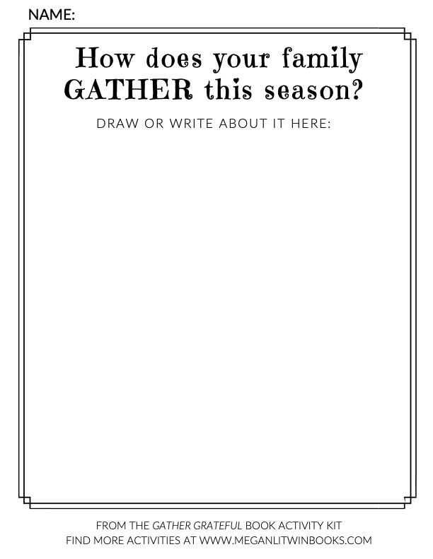 How Does Your Family Gather?